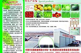 蔬菜展板 大棚图片