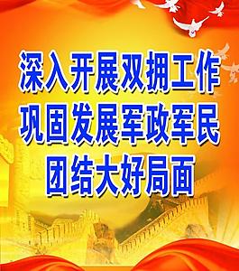 国防宣传展板图片