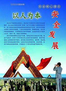 安全发展展板图片