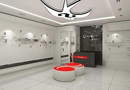 服装展厅3d模型图片