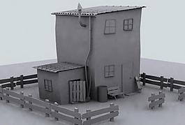 3d室外建筑模型图片