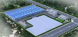 厂区鸟瞰图模型图片