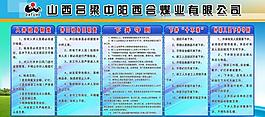 煤矿井口展板图片