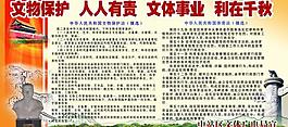 文物保护展板图片
