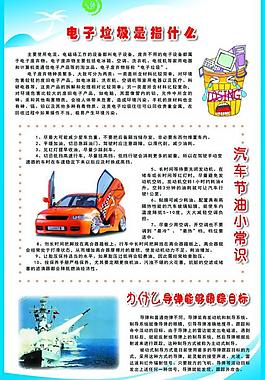 科普知识展板图片