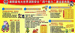 消防宣传展板图片