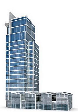 室外建筑 建筑模型图片