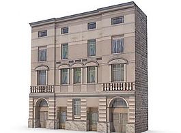室外建筑 建筑模型图片