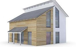 室外建筑 建筑模型图片
