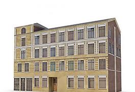 室外建筑 建筑模型图片