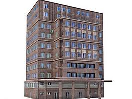室外建筑 建筑模型图片