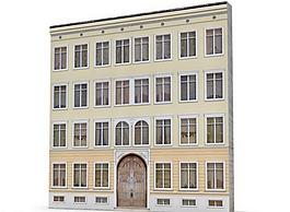 室外建筑 建筑模型图片