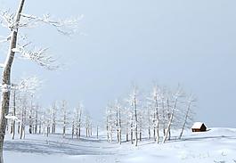 雪景max源文件图片