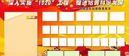 群英风采展板图片