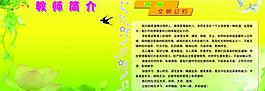 教师简介 学校展板图片