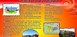 五站镇发展规划展板图片