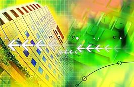 数位城市 科技背景图片