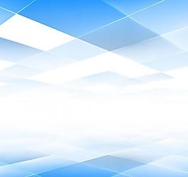 蓝色动感方形商务科技图片