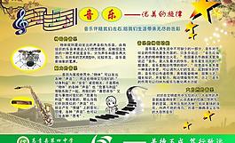 音乐展板图片