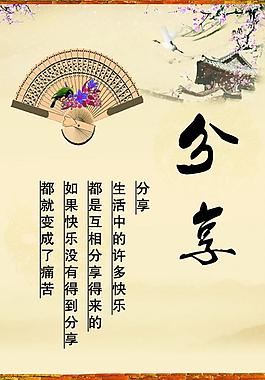 分享展板图片