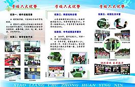 中学展板图片