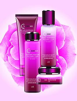 护肤品广告图片