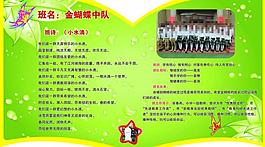 学校异形展板图片