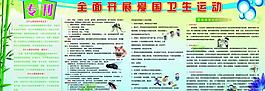 卫生 展板图片