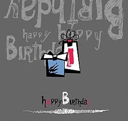 生日贺卡背景图片