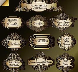 欧式标签lable图片