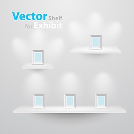 展示台矢量图
