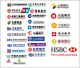 银行logo矢量素材
