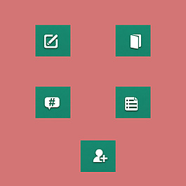 绿色聊天框图标