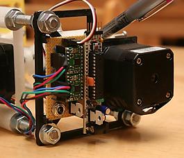 modified endplate for fully printable eggbot