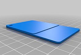 standard plastic color chip
