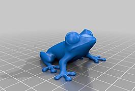 remeshed treefrog