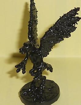 rpg miniature - bird creature