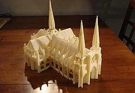 gothic cathedral play set