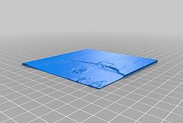 3d printed rasterbated lithophane part 2