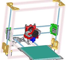 lulzbot taz 12mm额外的x行程mod