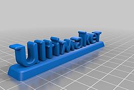 3d ultimaker标志