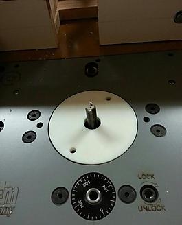 jessem路由器升降机/表插入戒指