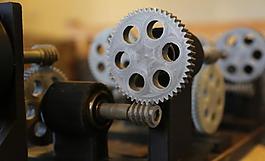 printed machine with concrete