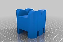 my customized monogram cube