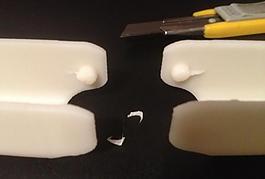 earbud shell with support