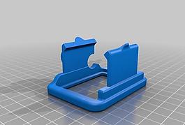 gopro hero 2 camera naked dual mounting clip