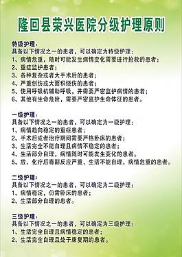 医院分级护理原则图片