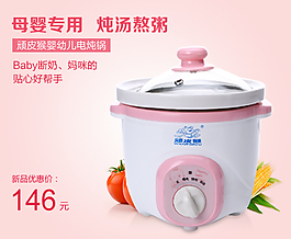 妈妈必选宝宝必备婴幼儿电炖锅