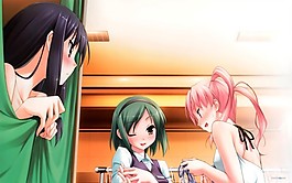 三个女孩