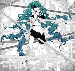 初音卷发